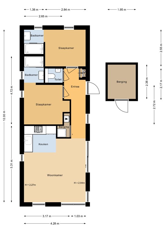 mediumsize floorplan